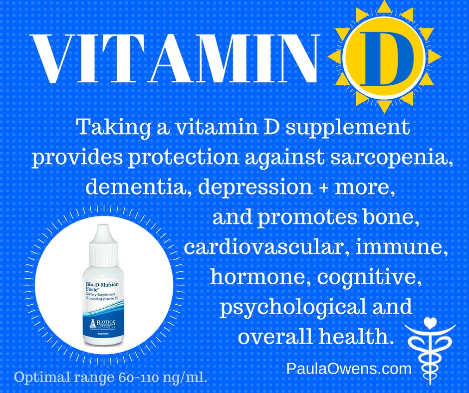 Vitamin D Recommendations - Paula Owens, MS