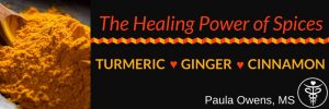 Paula Owens Turmeric, Ginger & Cinnamon: The Healing Power of Spices