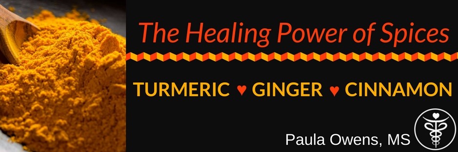 Turmeric, Ginger & Cinnamon: The Healing Power of Spices - Paula Owens, MS
