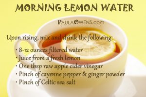 Paula Owens Health Benefits of Lemons 1