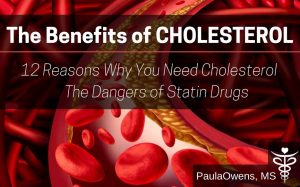 Paula Owens Cholesterol Benefits and the Dangers of Statin Drugs